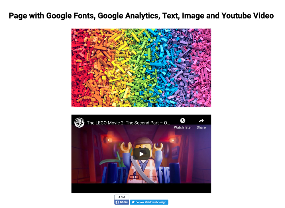 Google Page Speed is Pointless